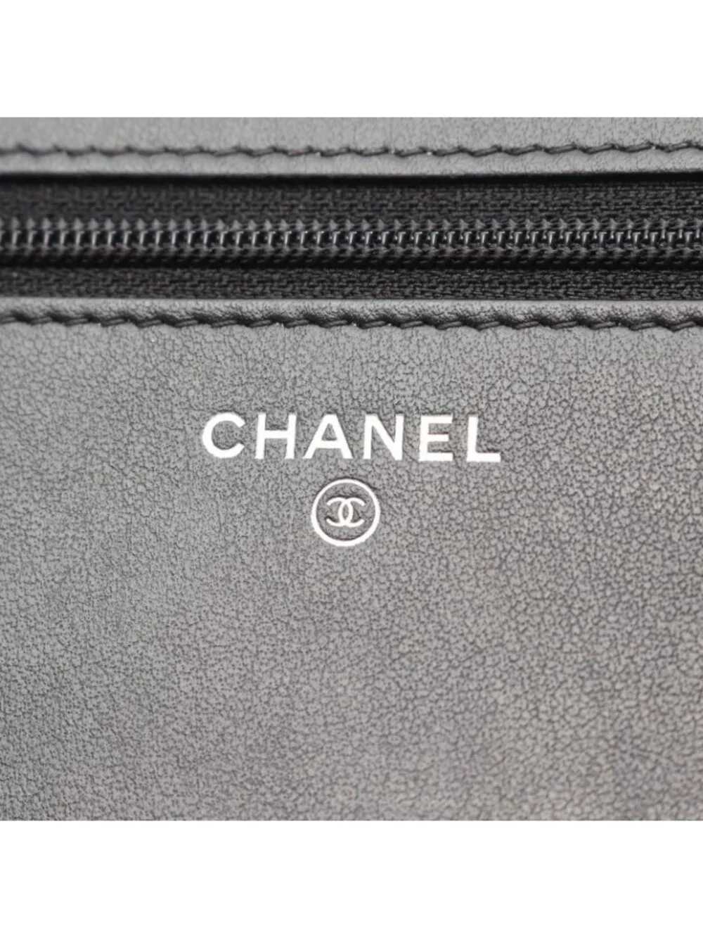 Chanel Shoulder Bag Gabrielle Black Leather Quilted Chain Wallet